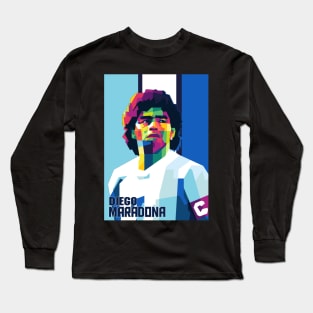 Diego Maradona Long Sleeve T-Shirt